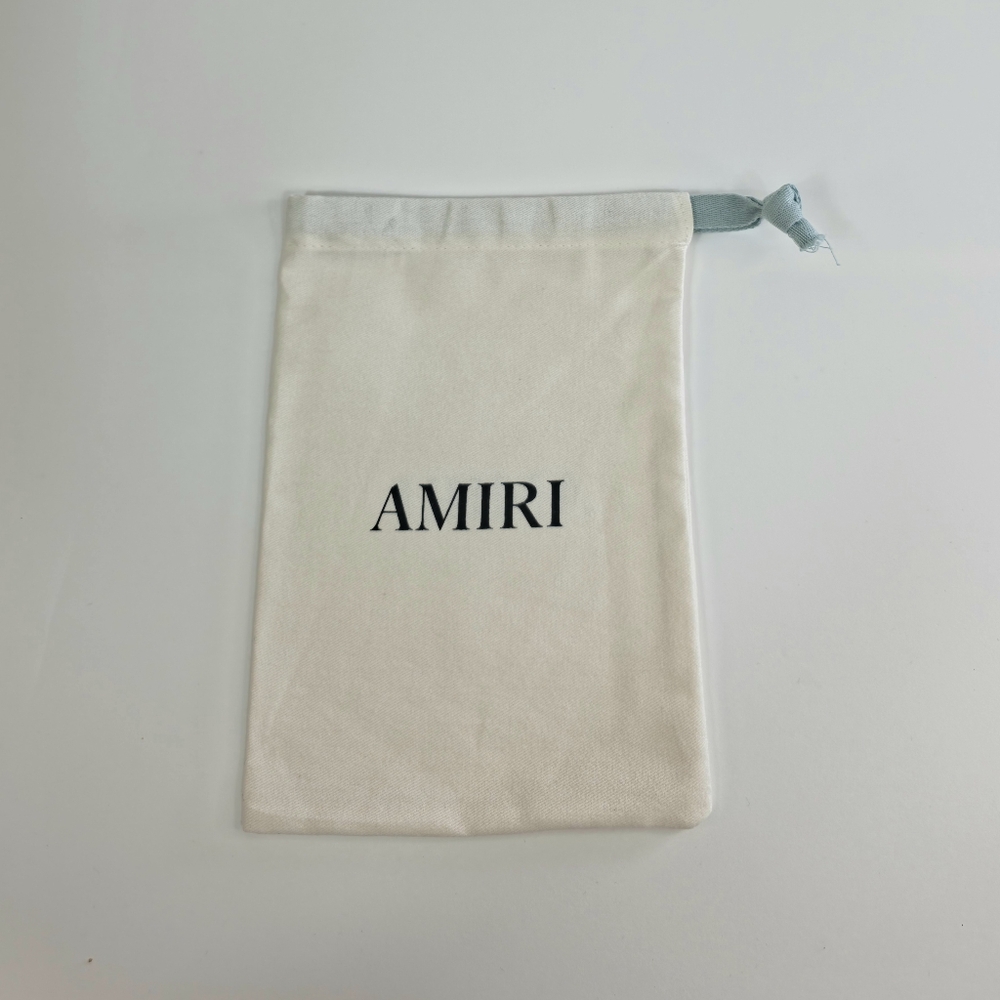 AMIRI Small Dust Bag Drawstring Storage Pouch 5.5" x 8"